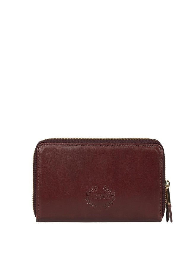 Hidesign STERLING W1 Genuine Leather Women's Maroon Clutch - Image 2